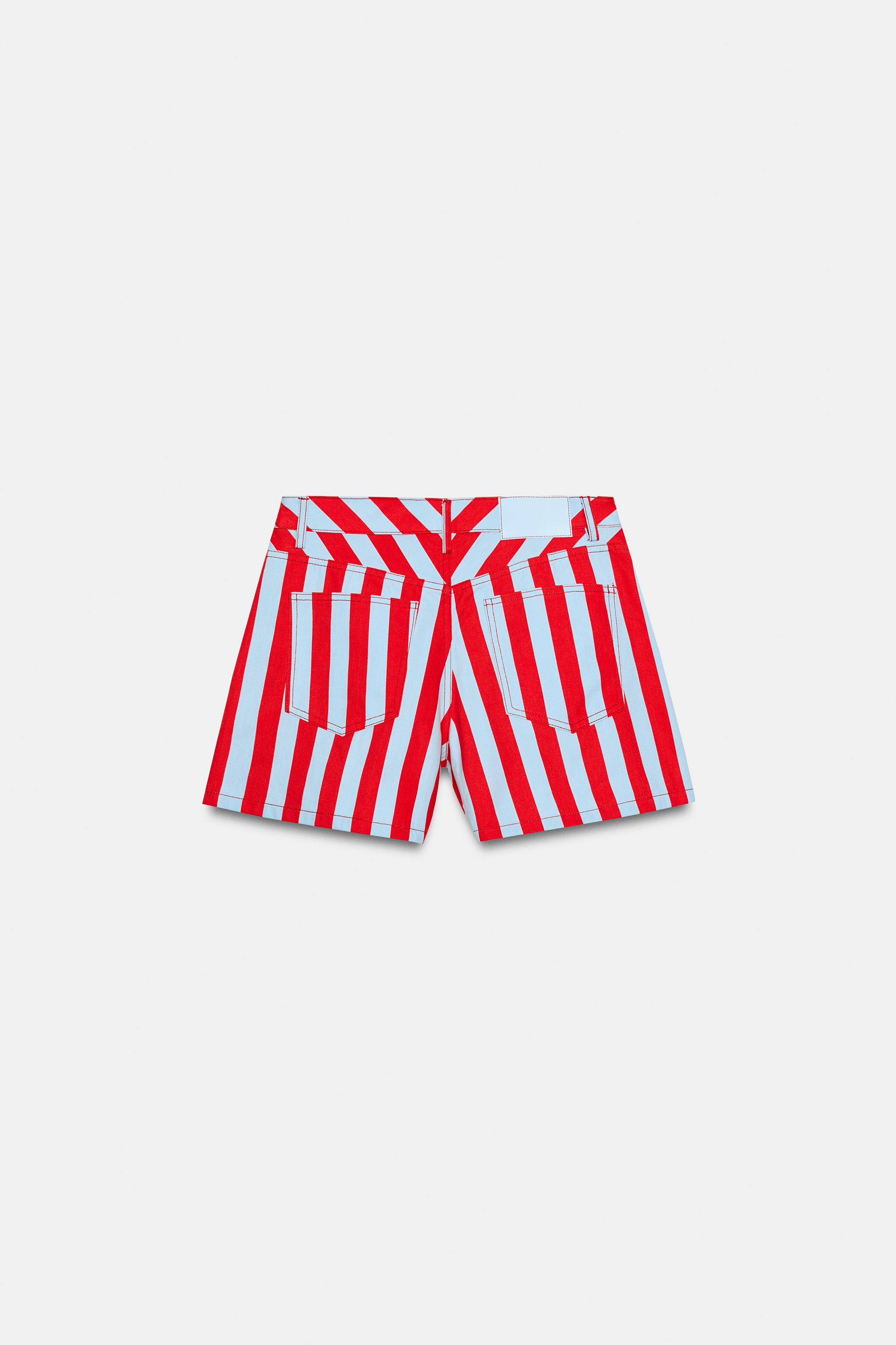 STRIPED SHORTS